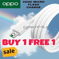 [BUY 1 FREE 1]ORIGINAL OPPO A31 A11K A12 A16K A17K F5 F7 F9 F11 PRO A5S A37 A5 VOOC FAST CHARGING MICRO CABLE/OPPO Kabel