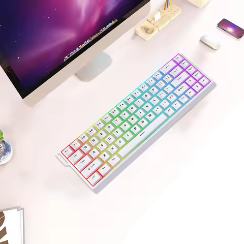 Wired Mechanical Keyboard with Magnetic Switch Rapid Trigger Keyboard 0.01mm Rapid Trigg Compact Key