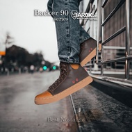 Sneakers Retro Backer 90 Sepatu Kulit BAROK.ID