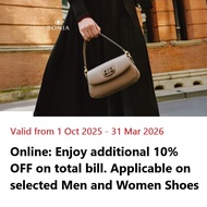 [COUPON] Bonia 10% rebate voucher | Online exclusive