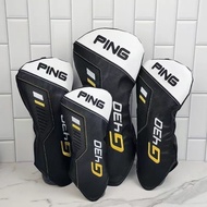 PING G430 Driver Head Cover, Protective PU Leather Wood Club Headcover Golf Accessories