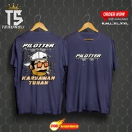 Baju Kaos T-shirt Distro Pria - TebunsuStore - 03 - Kaos racing pilotter - Kaos pilotter - Kaos kary