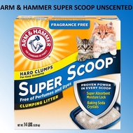 Arm & Hammer 14lbs 6.35kg Clumping Litter (Double Duty / Super Scoop / Scented / Unscented)