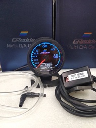 เกจวัดบูส Greddy 2 in 1 สามารถวัด ฺBoost และ volt ได้ ตัวหน้าเปลี่ยนได้ 7 สี เกจวัดboost เกวัดบูส