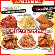 Aneka Halal Sotong Kering Pedas Pangkor Merah Cumi Cuttlefish Dry Dried Squid Snacks Snack Snek Gula