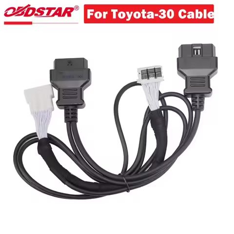 OBDSTAR FP-30 for Toyota-30 V2 Cable For Toyota 8A-BA 4A-BA Adding Keys All Keys Lost Matching / Clu