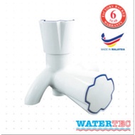 WATERTEC PREMIUM PVC TWO WAY BIB TAP M701/TWO WAY KEPALA HOSE BILIK AIR/KEPALA PAIP DUA KEPALA