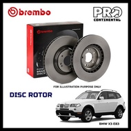 GENUINE BREMBO BMW X3 E83 2.5i 3.0i 2003-2010 FRONT REAR DISC ROTOR [1 PAIR (LH+RH)]