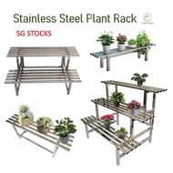 Stainless Steel plant Stand For Plant Pots / Outdoor Rack