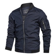 Ready Stock 6XL Waterproof Outdoor Jacket Jaket Motor Saiz Besar Men's Winter Jaket Lelaki Thin Wind