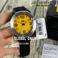 (LIMITED EDITION)CATERPILLAR HIVE LT-141-21-731| BLACK SILICONE STRAP | ANALOG WATCH 2YEAR WARRANTY