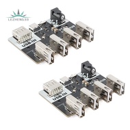 USB2.0 Hub Module CH334 USB2.0 Hub Module XL-USBHUB USB-A TYPE-C DC5.5x 2.1 Interface