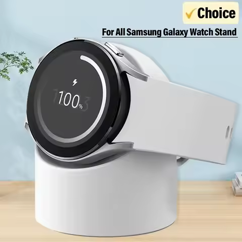 Compatible with Samsung Galaxy Watch 5 Charger Stand Holder 40 44 46mm Galaxy Watch 3 4 5 Pro Charge