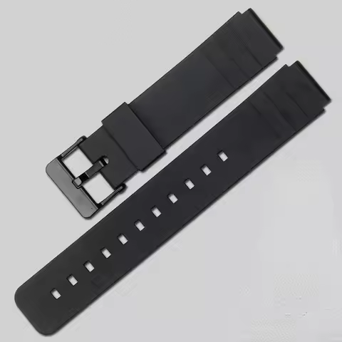 Resin Rubber Watch Strap for Casio MW-59MQ-24MQ-71MQ-76 Classic Small Black Watch Watch Band