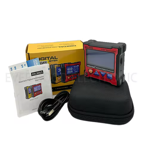 DXL360S High-precision Dual Axis Digital Angle Protractor Dual-axis Digital Display Level Gauge With