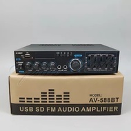 Fleco AV-588BT 1000 Watt Full Bass Treble Audio Amplifier | Ampli FLECO 1000 WATT PowerOriginal