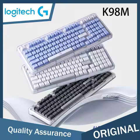 Logitech Alto Keys K98M Wireless Bluetooth Mechanical Keyboard with Vibration Absorbing Gasket, Back