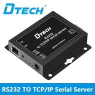 DTECH 1 Port Serial to Ethernet Converter Adapter RS232 to TCP IP Device Server Supports DHCP DNS Mo