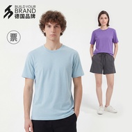 T Shirt Men Round Neck Outdoor Sports Leisure Spring Solid Color Short Sleeve Printable G2000ll3.30