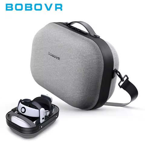 BOBOVR C3 Carrying Case Designed for Meta Quest 3/3s and BOBOVR S3PRO Head Strap Sling Case for Exte