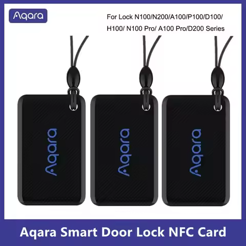 Original Aqara Smart Door Lock NFC Card for Aqara Smart Door Lock N100 N200 P100 D200 Series EAL5+ L