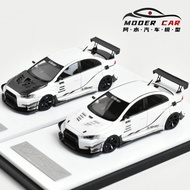 404 ERROR 1: 64 Mitsubishi EVO X Varis EVO10 Pearl White Resin Car Model
