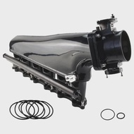 Black/Silver New Intake Manifold 90mm Throttle body +Fuel Rail Kit 3.0L Engines For Toyota Supra MK4