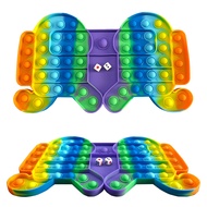 LYZRC PK 30cm Big Pop It Fidget Toys Among Us Size Toys Jumbo Board for Kids Gift