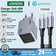 UGREEN Adapter Charger Set For Samsung Super Fast Charging 25W 30W 45W 2.0 PD Type C to Type C UGREE