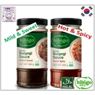 [HALAL] [Korea] CJ Bibigo Korean Bulgogi Sauce Hot & Spicy / Mild & Sweet [Ready Stock]