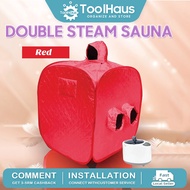 [Malaysia Sirim] Portable Steam Home Sauna Complete Set Foldable Tent Slimming Health Beauty Detox F