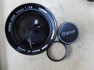 【AB的店】美品CANON 135mm f3.5 LTM  Leica L39可轉接各廠牌無反單眼