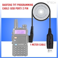 Baofeng Walkie Talkie USB or COM Port Programming Cable For BAOFENG/TYT/WOUXUN-Ready Stock