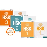 (Paperback)(Receive in 2 working days) HSK 1 HSK 2 HSK 3 adult/kids textbook & practice workbk  (Eng
