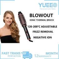 UKLISS Thermal Hair Curler Brush Hair Straightener Comb Curling Iron Hair Salon Style sikat rambu