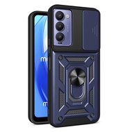 Slide Lens Camera Protect Armor Hybrid Cover for Tecno Camon 18 18P 18T 19 Neo 20 Premier Pro 4G 5G 