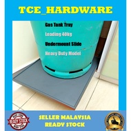 Heavy duty soft close pull out gas tank tray kitchen cabinet gas cylinder roller slide holder