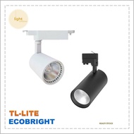 * Fast ship * TL-LITE / ECOBRIGHT 20W/7W Led COB Track Light Warm White