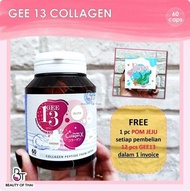 Gee 13 Gee13 The New Collagen X Bg Lab 100 Original Thailand