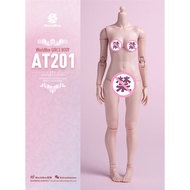 Worldbox 1/6 Soldier Movable Female Body AT201 Standard Edition AT202 Fat Leg Version