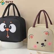 SUYO Insulated Lunch Box Bags,  Cloth Thermal Bag Cartoon Lunch Bag, Convenience Portable Thermal Lunch Box Accessories Tote Food Small Cooler Bag