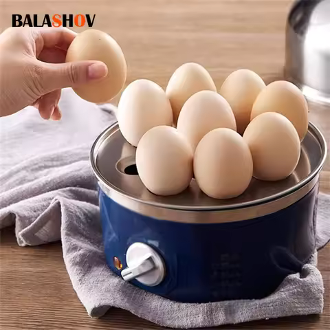 Egg Boiler electric Double Layers egg Cooker Multi-function Breakfast maker Stainless Steel Egg Stea
