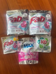 洗衣珠（Fab 51 pcs, Max 20 pcs, Ka 3 pcs)