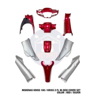 MODENAS KRISS 100 KRISS 2FL KRISS100 KRISS2FL KRISS 2 FL MSEKI COVER SET BODY COVER SET