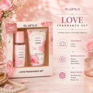 Elianto Body Mist & Body Lotion Fragrance Set Minyak Wangi Body Fragrance Mist