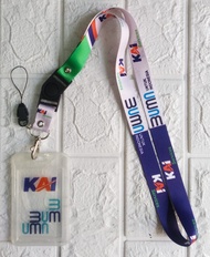 Lanyard Tali Gantungan ID Card KAI SERVICES Free Strap Flashdisk/HP