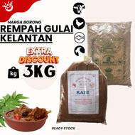 (BORONG 3kg) Rempah Masakan Mak Aji | Rempah Nik Sah | Kari | Kerutuk | Dalca | Darat | Kurma | Spic