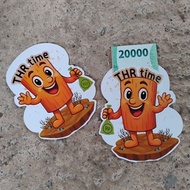 [100 pcs] 3D TungTungSahur THR Envelopes