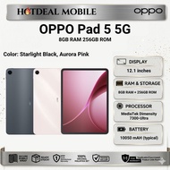 [C/C] OPPO PAD 5 (5G) [8GB RAM 256GB ROM] - Original OPPO Malaysia
