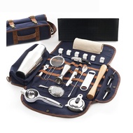 <102>BarTender Pack set BAG Bartender Shaker Storage BAG Only Toolkit Bar Creative tail Tools Carryi